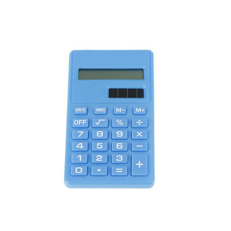 1Pc 10 Digits Display Pocket Electronic Calculating Calculator Office Supplies  Easy To Use