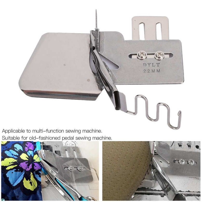 Sewing Binder Hemmer 4-Fold Industrial Accessories Tape Computer Controlled Lockstitch Machine