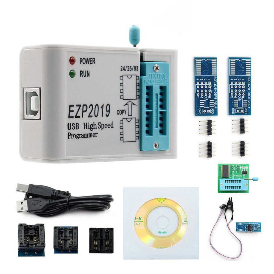 EZP2019 High Speed USB SPI Programmer Support 24 25 93 EEPROM Flash Bios Factory Price