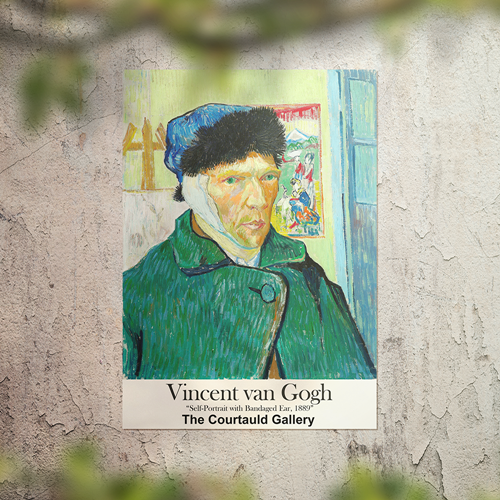 Vincent van Gogh Sticker poster 03 a3 and a4 size