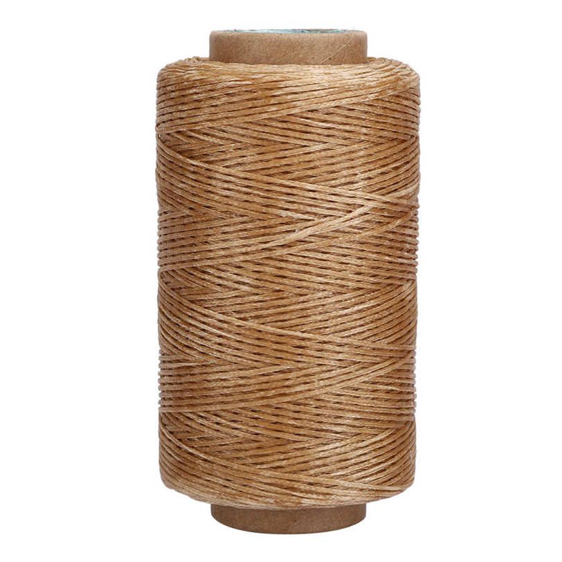 DIY Sewing Line 150D 820.2ft Waxed Thread Handmade Flat Stitching Cord Accessories for Leather Craft