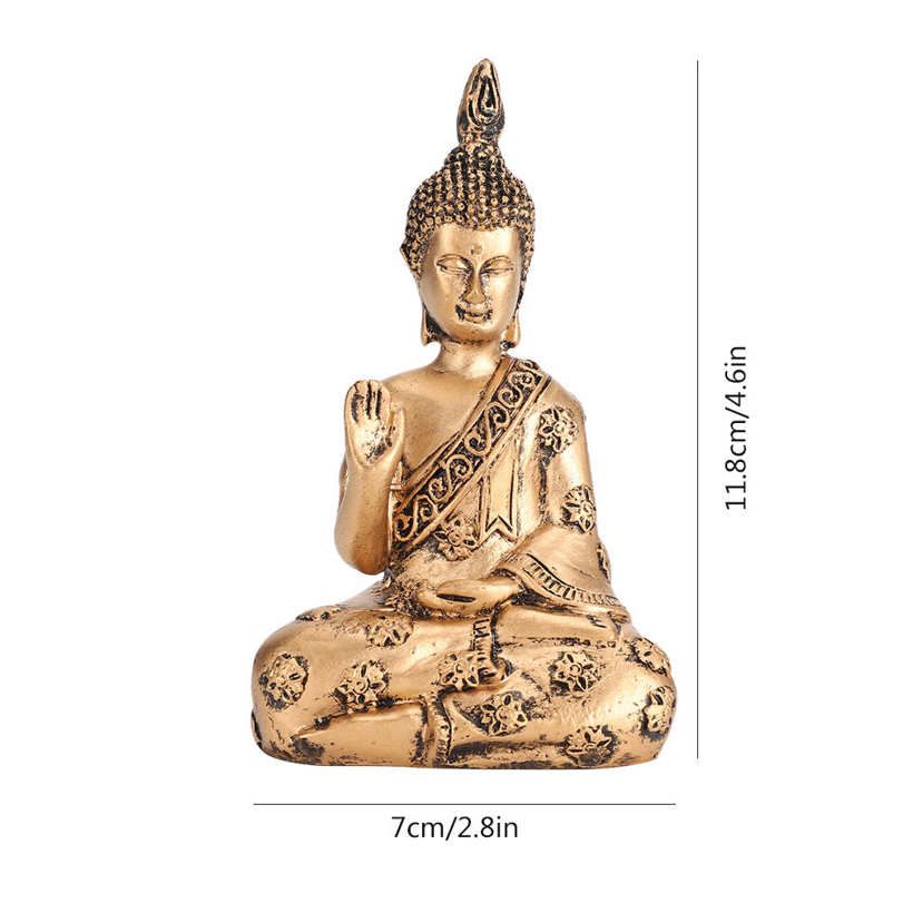 southeast asia buddhist resin buddha statue collectible figures spiritual living