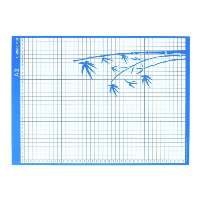 Replacement Cutting Mat Standard Grip Adhesive Mat with Measuring Grid for Silhouette Cameo Cutting Plotter Machine, A3