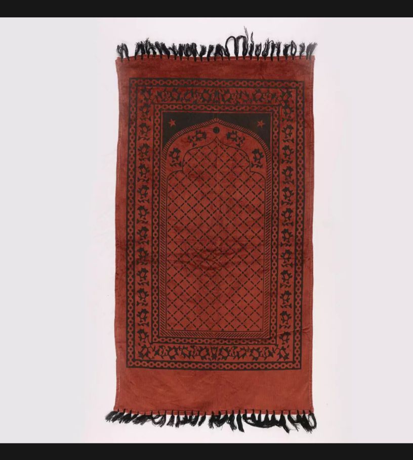 Prayer Mat (Jaynamaz) Muslim Rug/Jainamaz Islamic Padded Jaynamaj Adult Jaynamaz Prayer Carpet/Jainamaj (Multicolor)