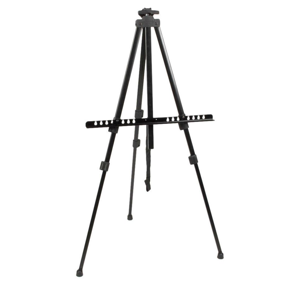 Heavy Iron Adjustable Art Painting Easel Tripod Stand for Artist Draw Board Sketch