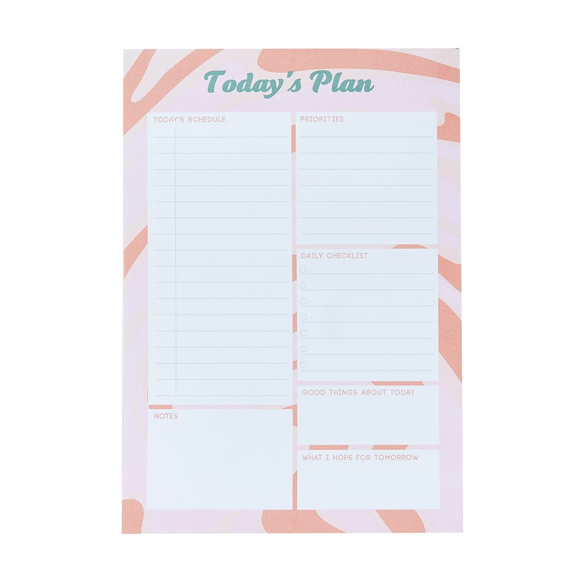 A5 Daily Planning Pad