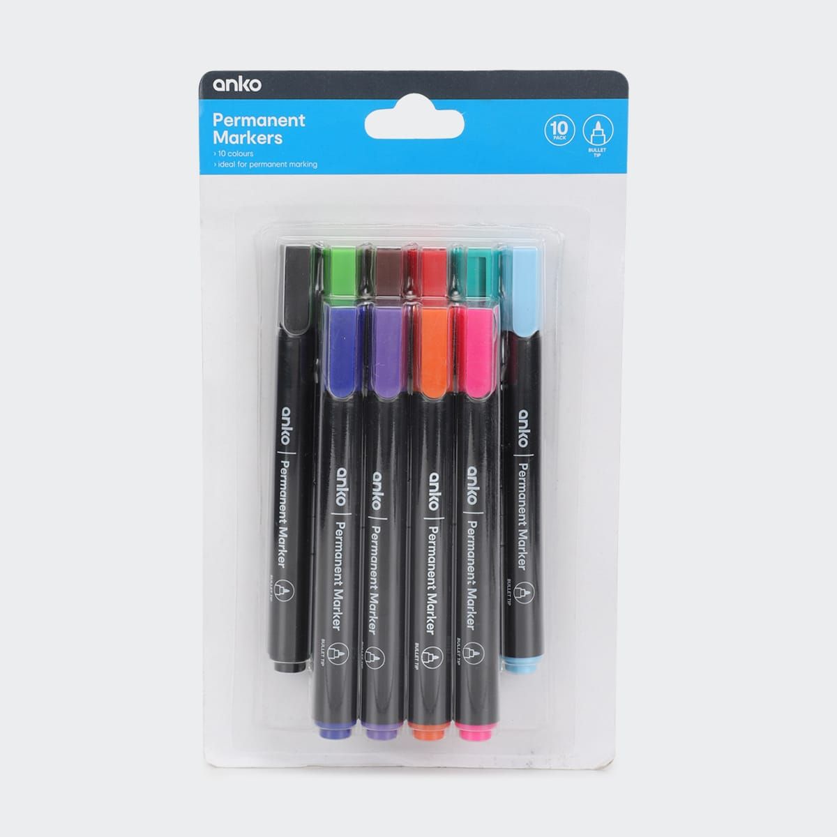 10 Pack Permanent Markers