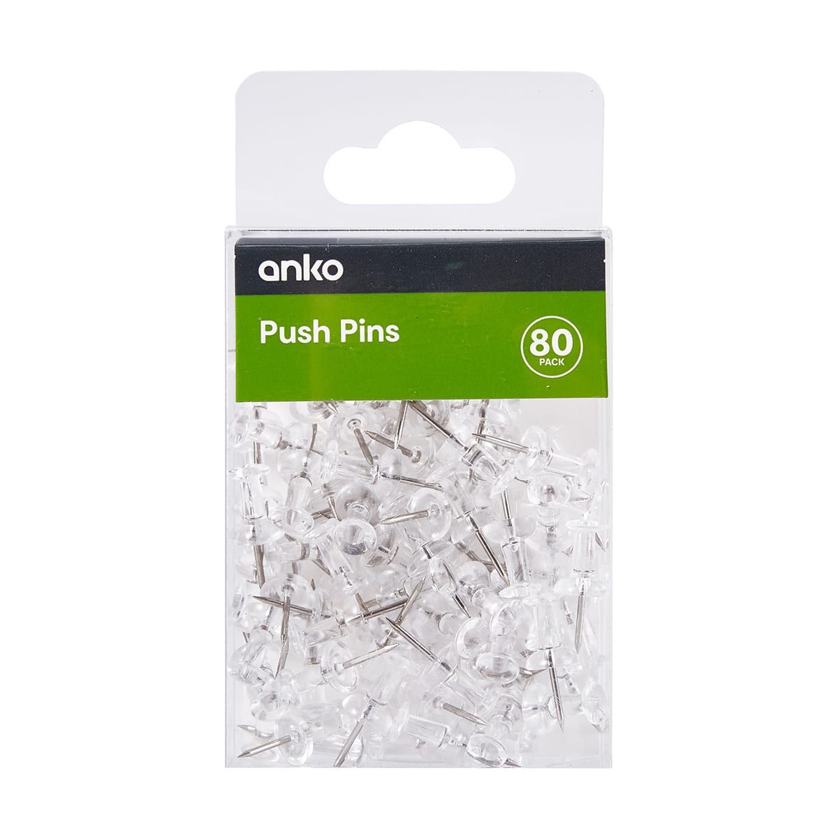 80 Pack Push Pins