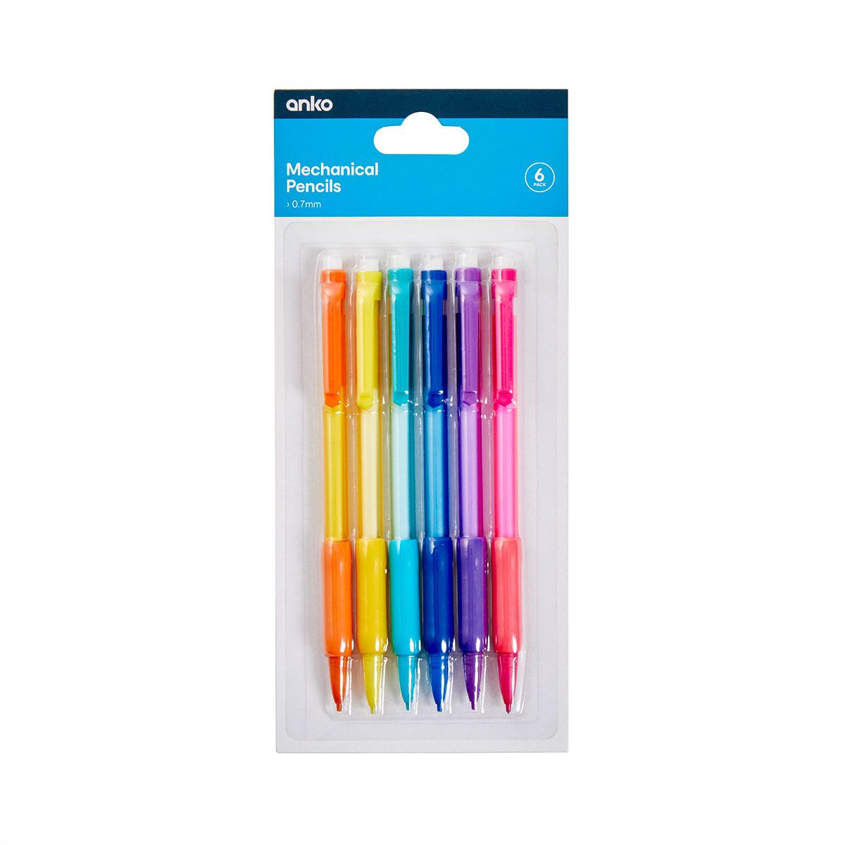 6 Pack Mechanical Pencils