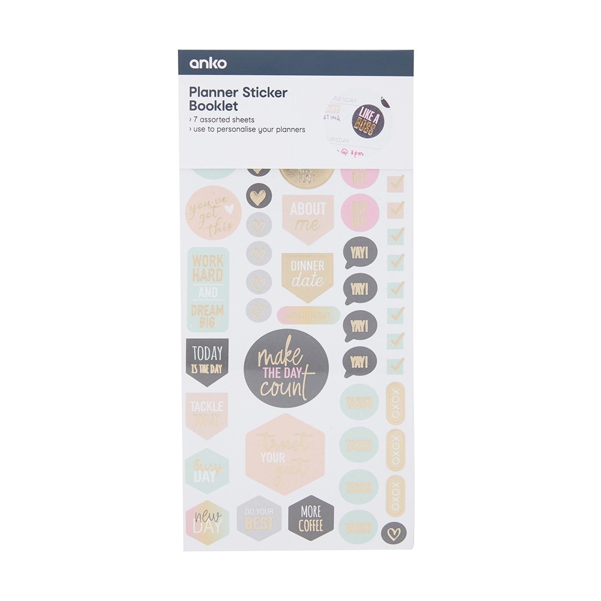 Planner Sticker Booklet