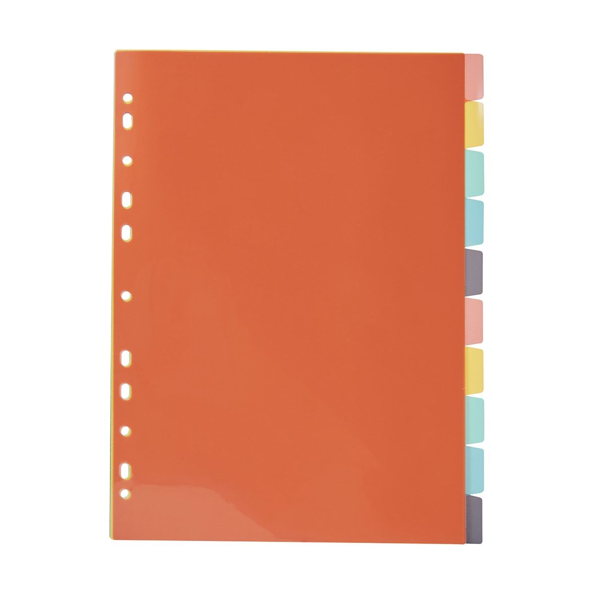 10 Tab Plastic Dividers