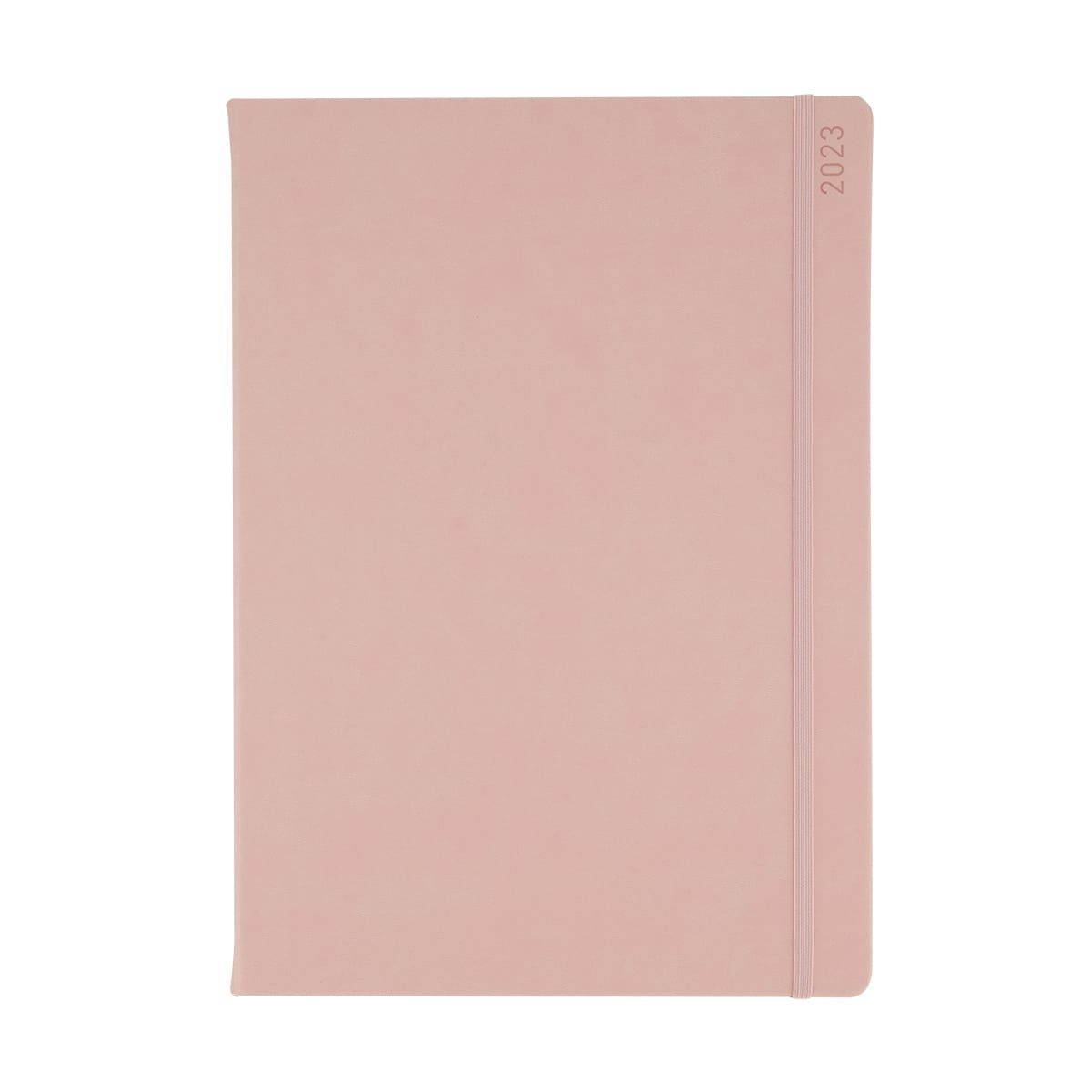2023 A4 Daily Diary - Pink