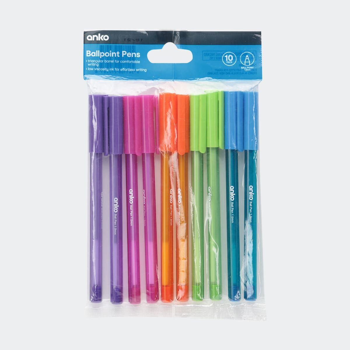 10 Pack Ballpoint Pens