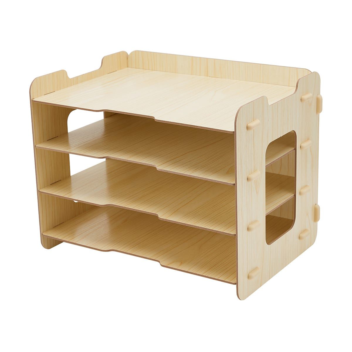 Shelf Desk Organiser - Wood Look