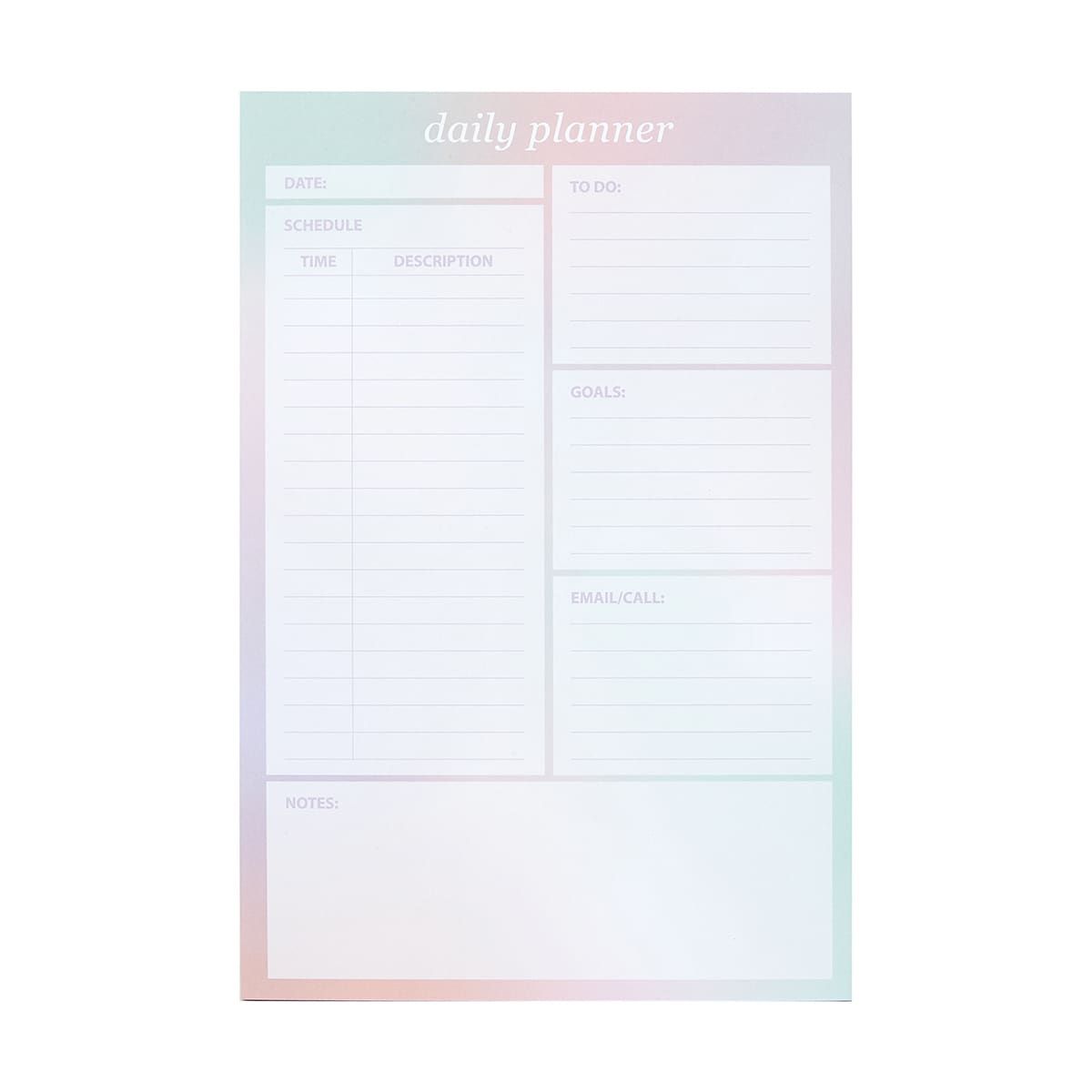 A5 Daily Desk Pad