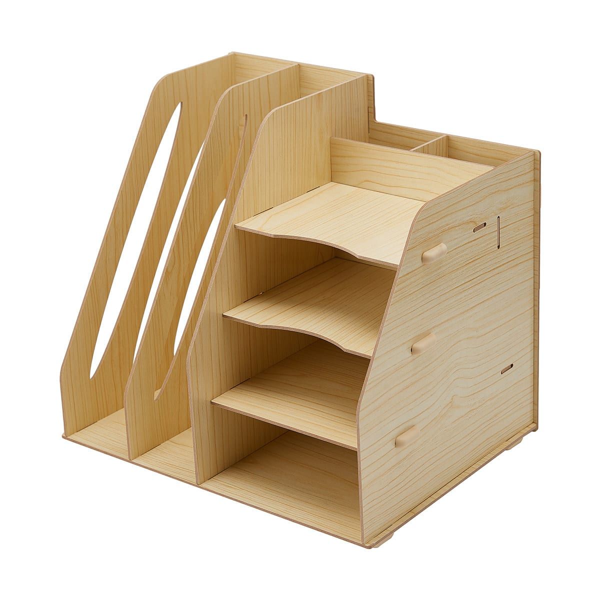Desk Organiser - Wood Look