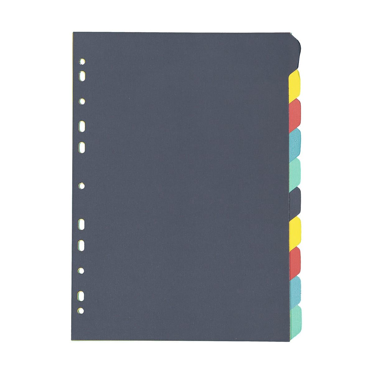 10 Tab Cardboard Dividers