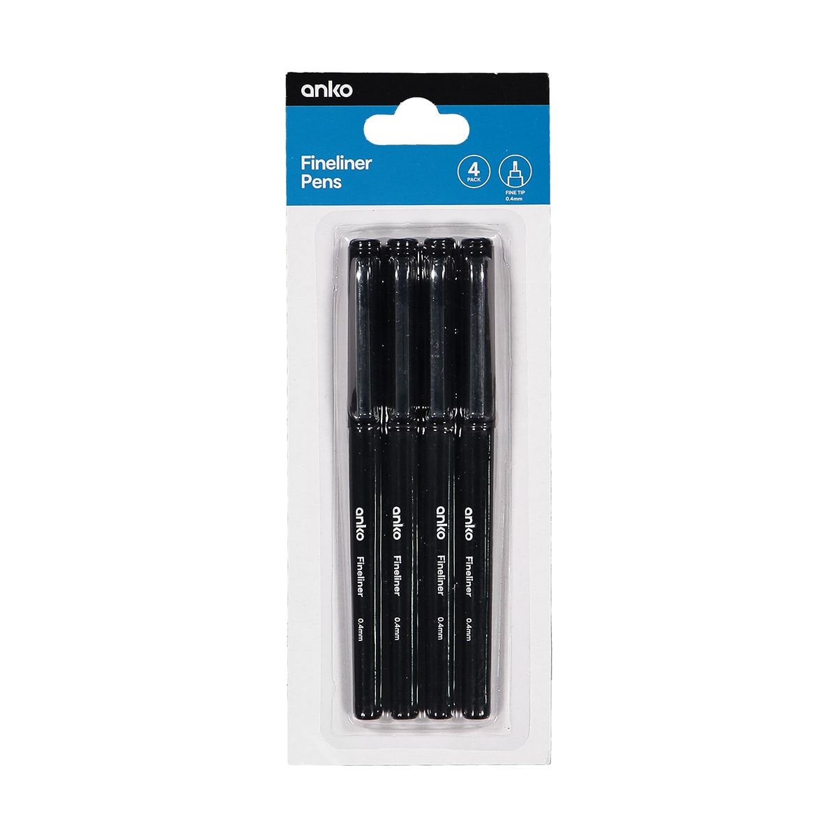 4 Pack Fineliner Pens