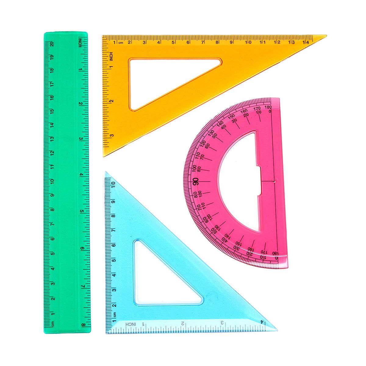 4 Pack Geometry Set