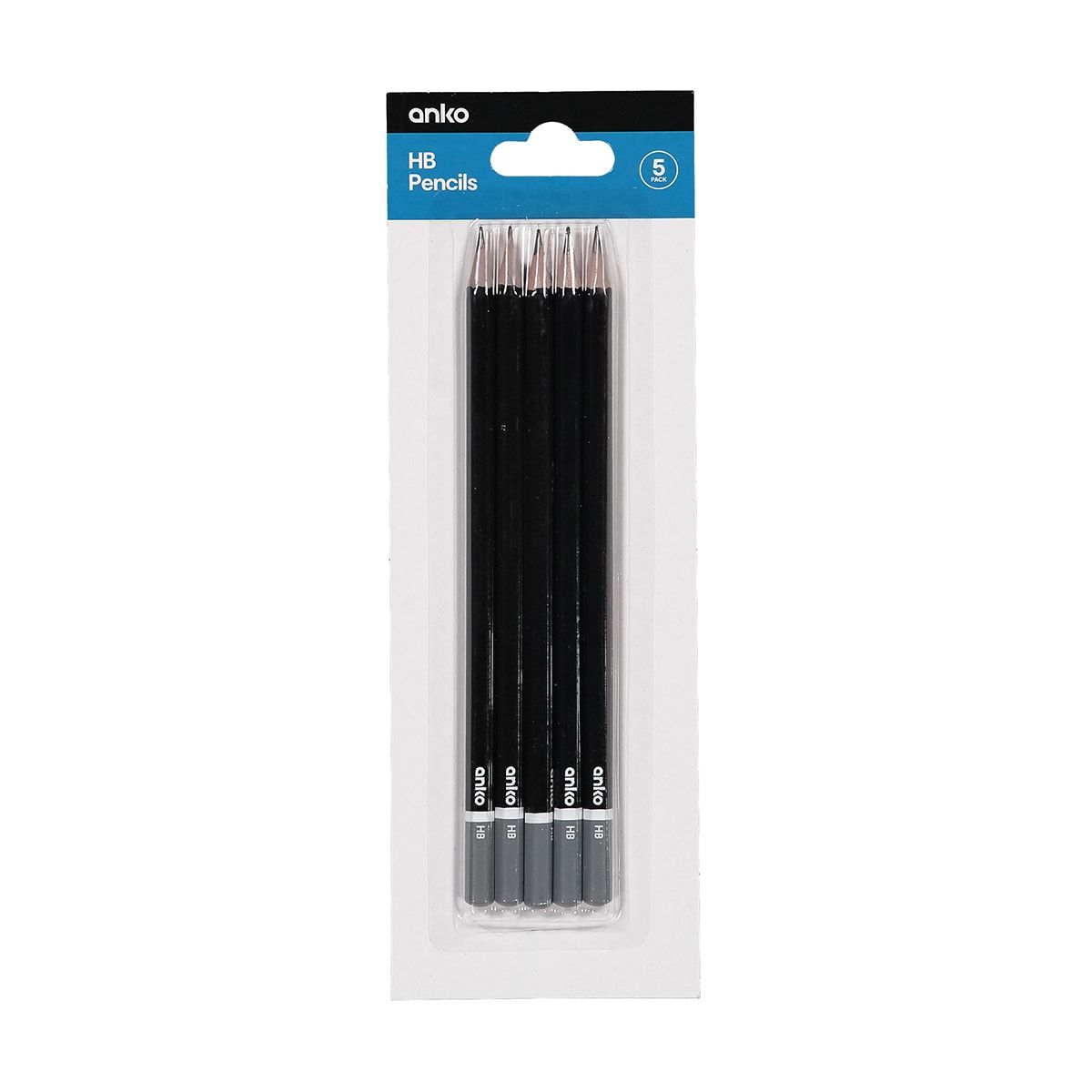 5 Pack HB Pencils