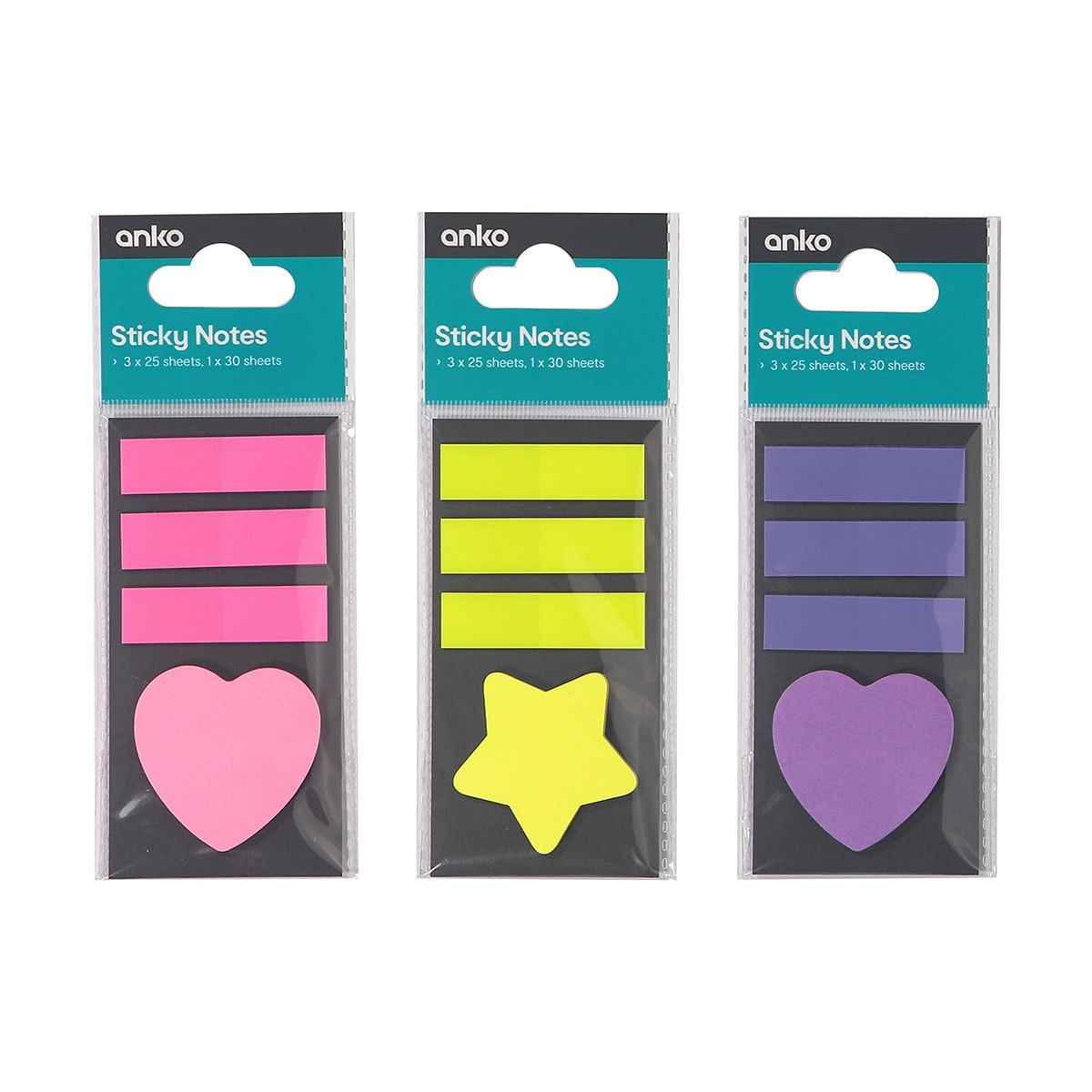 Sticky Notes - Assorted