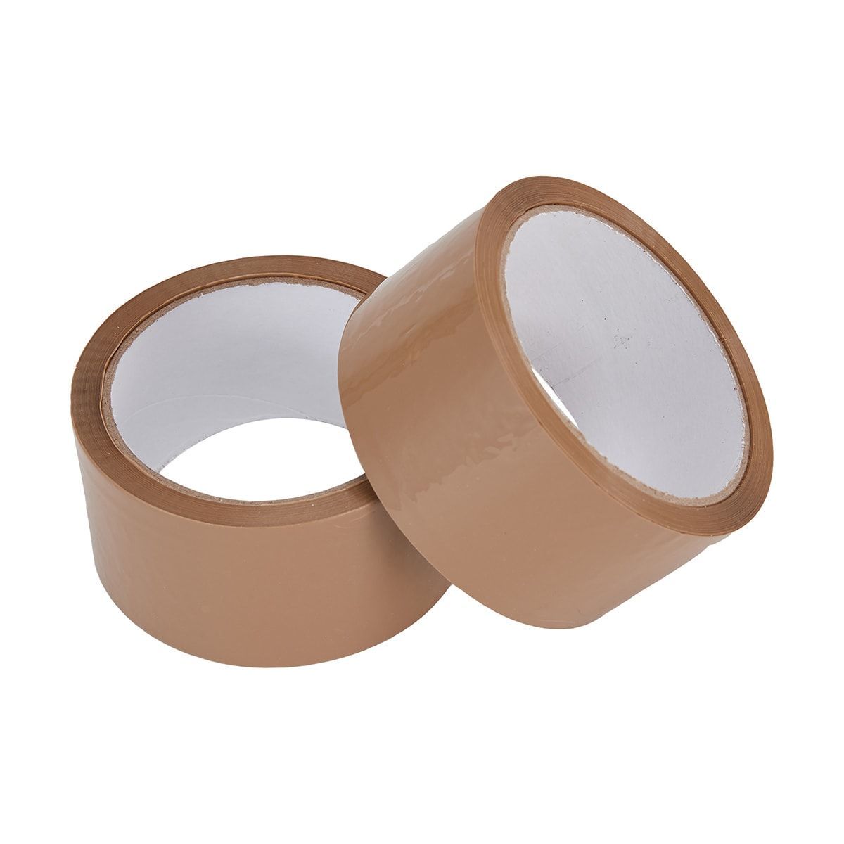 2 Pack Brown Packaging Tape