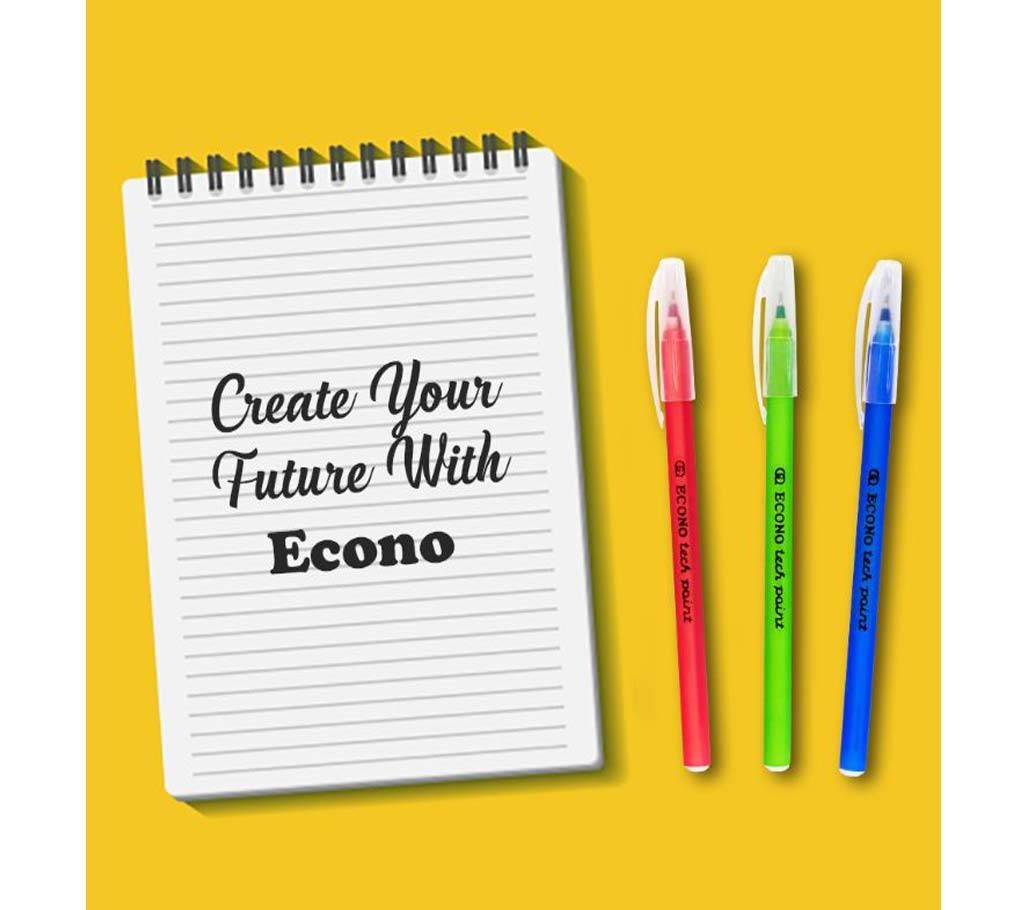 Econo Tech Point Pen Black 20 pcs
