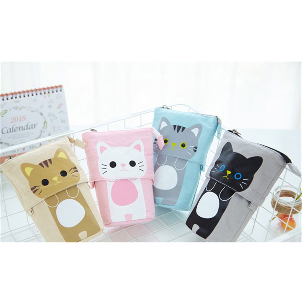 Cute KAWAII Organizer Pencil Case