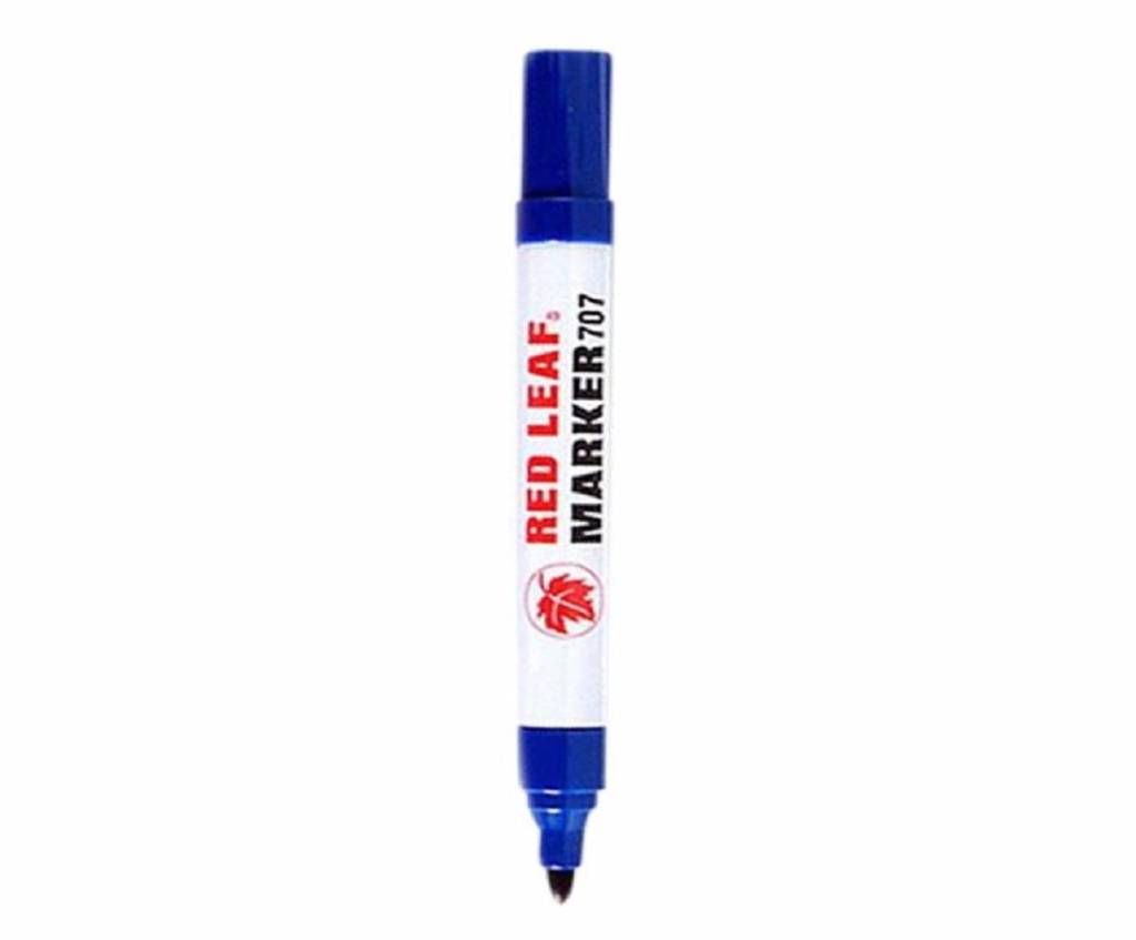 Red Leaf Permanent Marker - Blue-2pcs