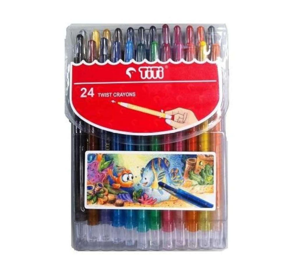 TITI TWIST CRAYONS - 24 COLOR