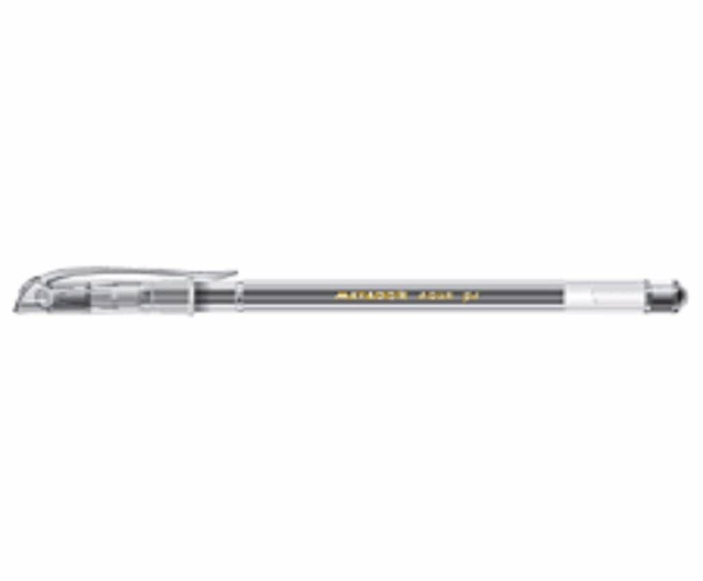Matador Aqua Gelpen Black -6Pcs
