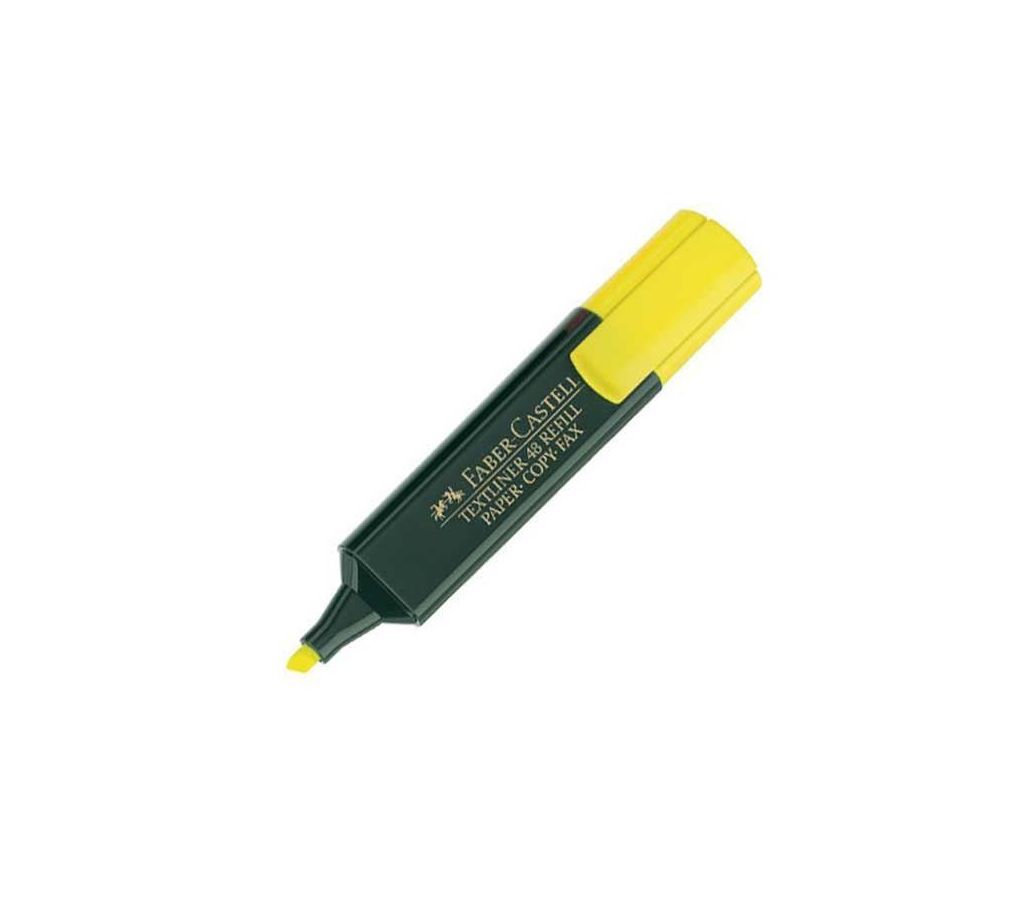 Faber Castell Yellow Colour Textliner - 10Pcs