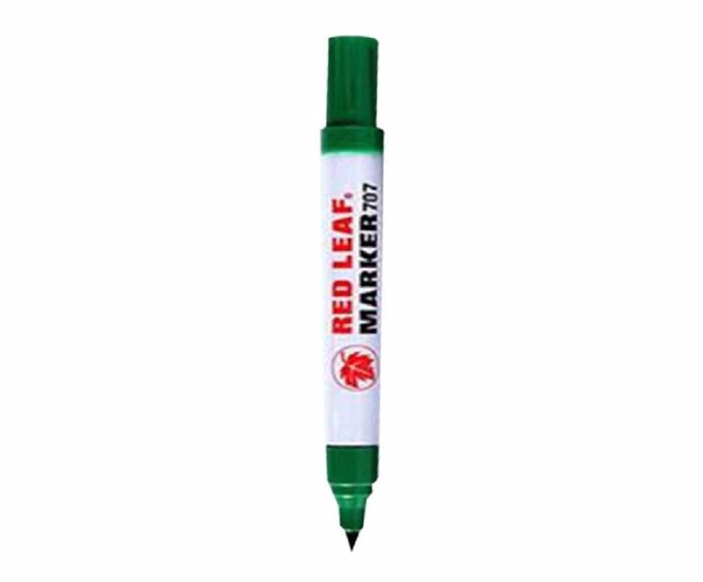 Red Leaf Permanent Marker - Green-2pcs