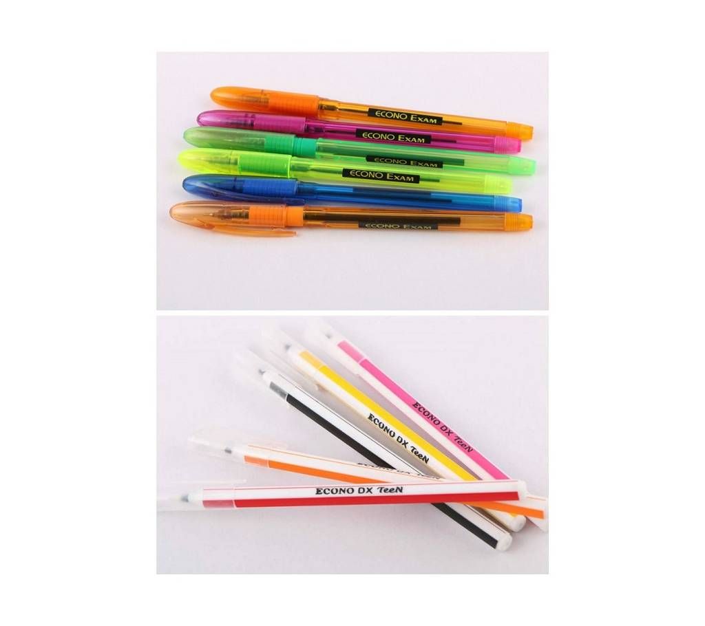 Econo Dx Teen & Econo Exam Ball Pen 22pcs 