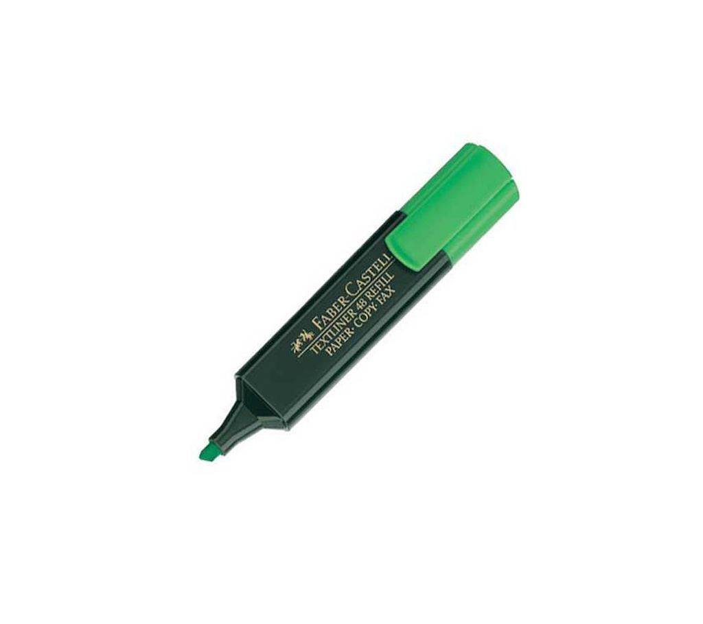 Faber Castell  Green Colour Textliner - 10Pcs