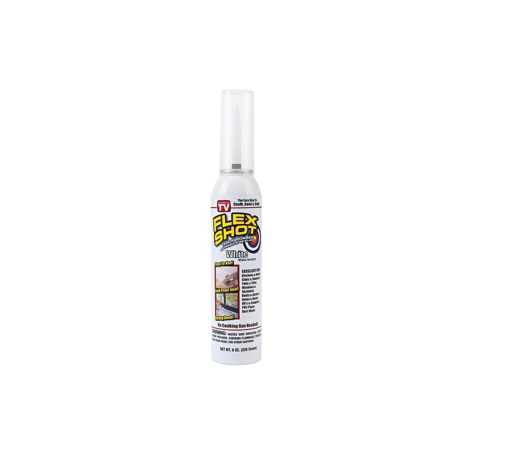 Flex Shot Color Spray-8 OZ-USA-White 