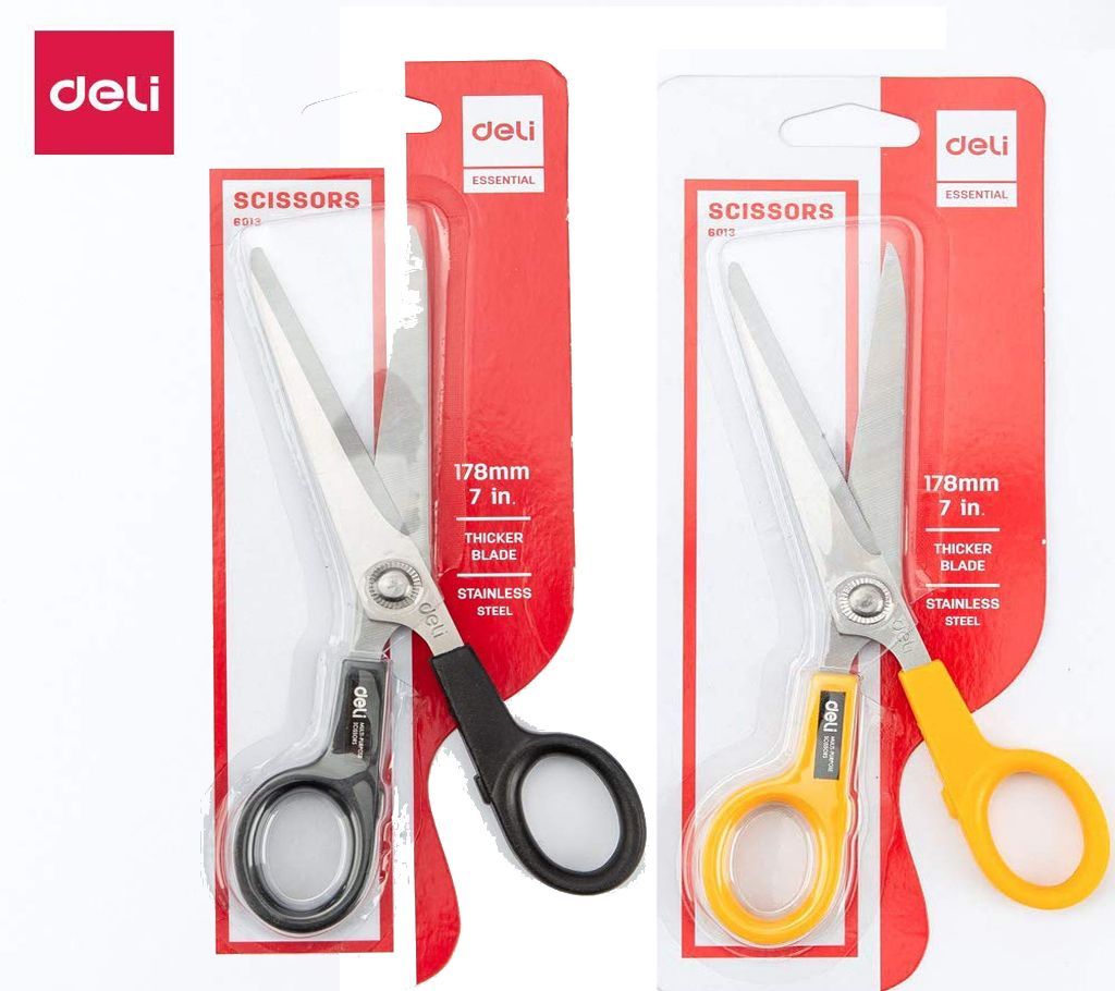 Deli W6014 Scissors, (Assorted), Pack of 1, Item 7 Inch