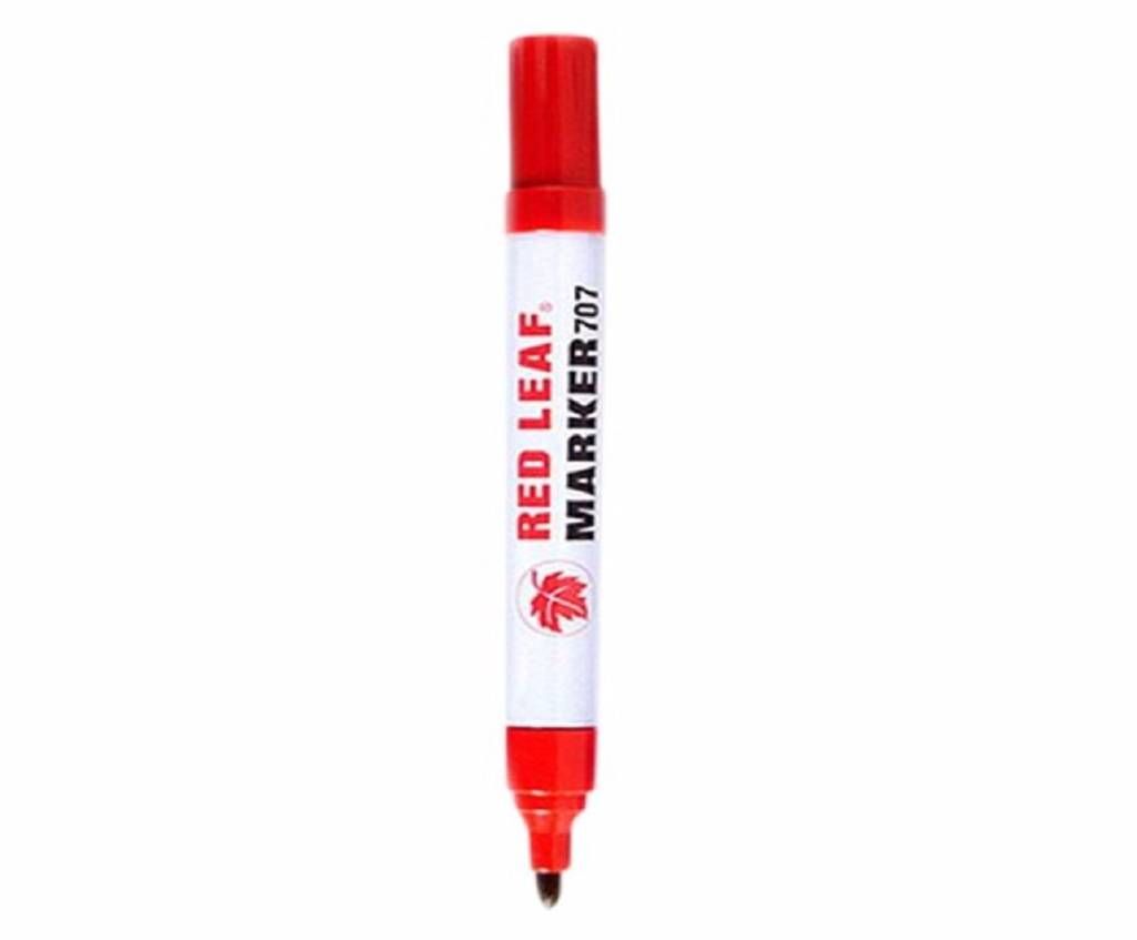 Red Leaf Permanent Marker - Red-2pcs