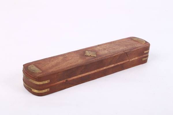 Wooden Pen & Pencil Box for School