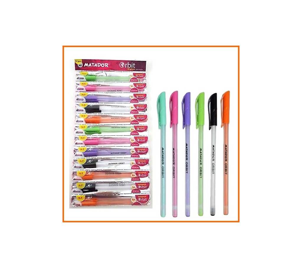 Matador Orbit Pen - Black - 24pcs