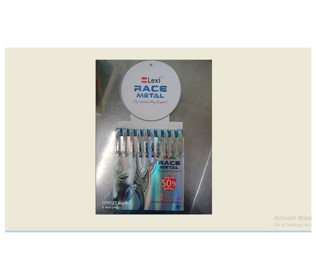 LExi race metal pen (10 pcs)