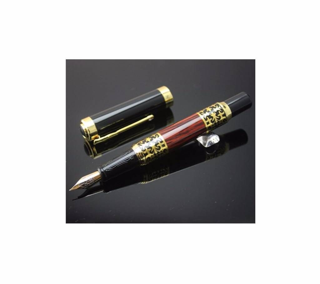 0.5mm Diamond Gold Clip Fine Nib Fountain Pen