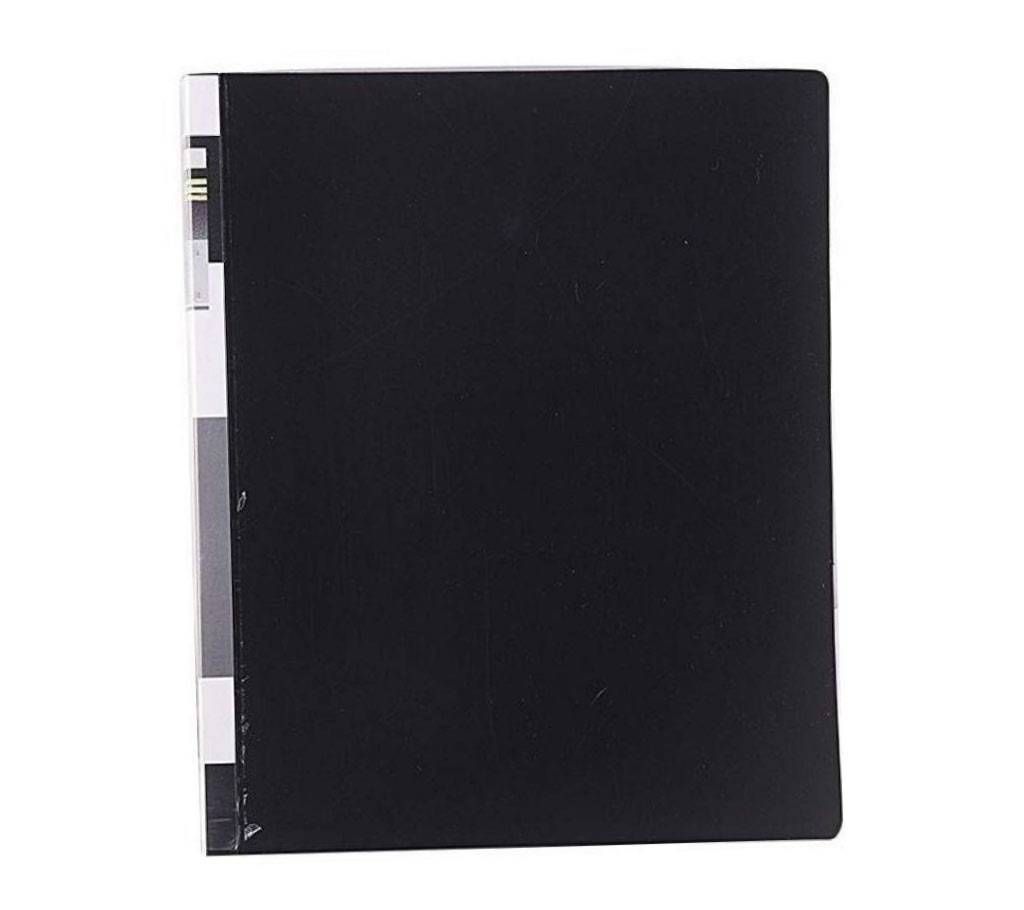 Two Ring File - Black