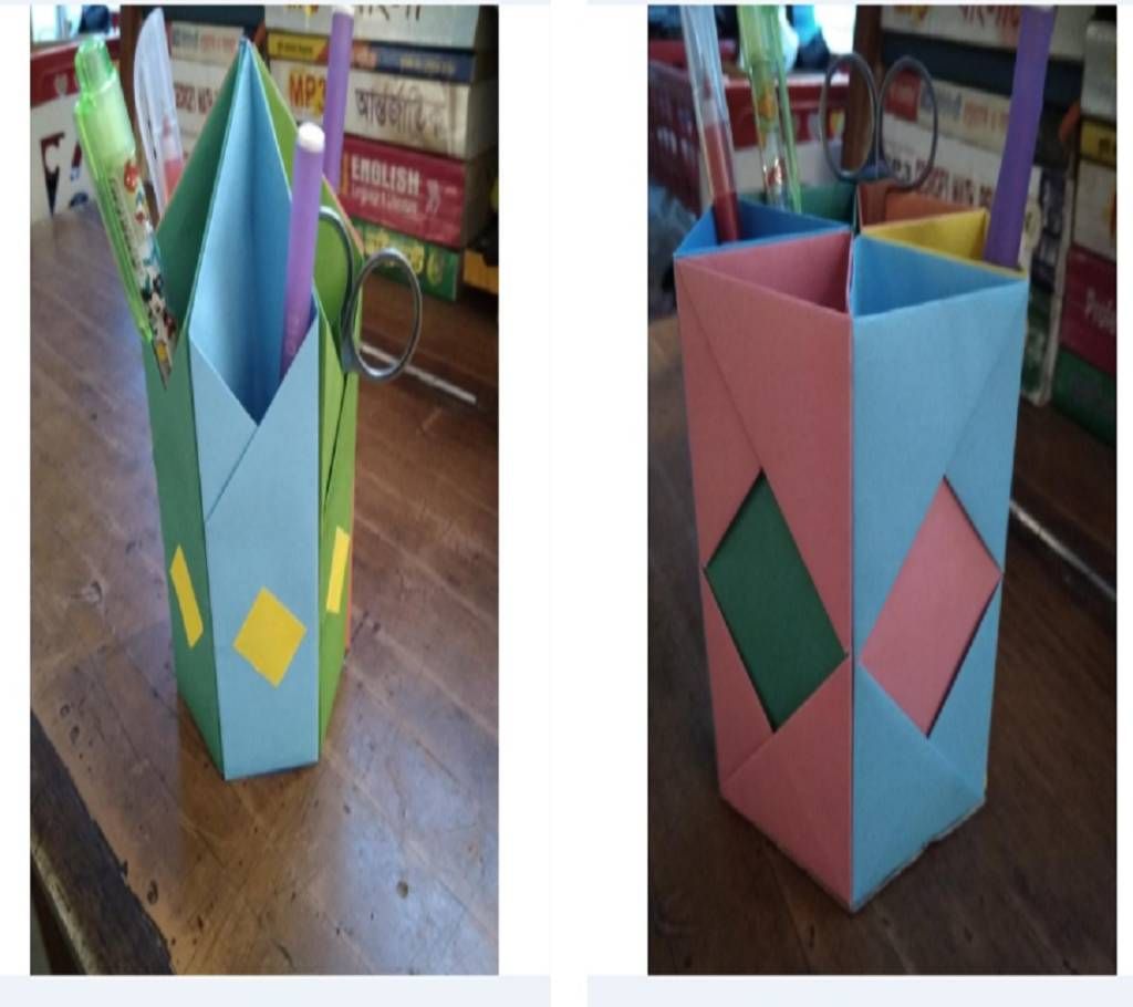 Paper Made Pen Holder Combo 2 pcs