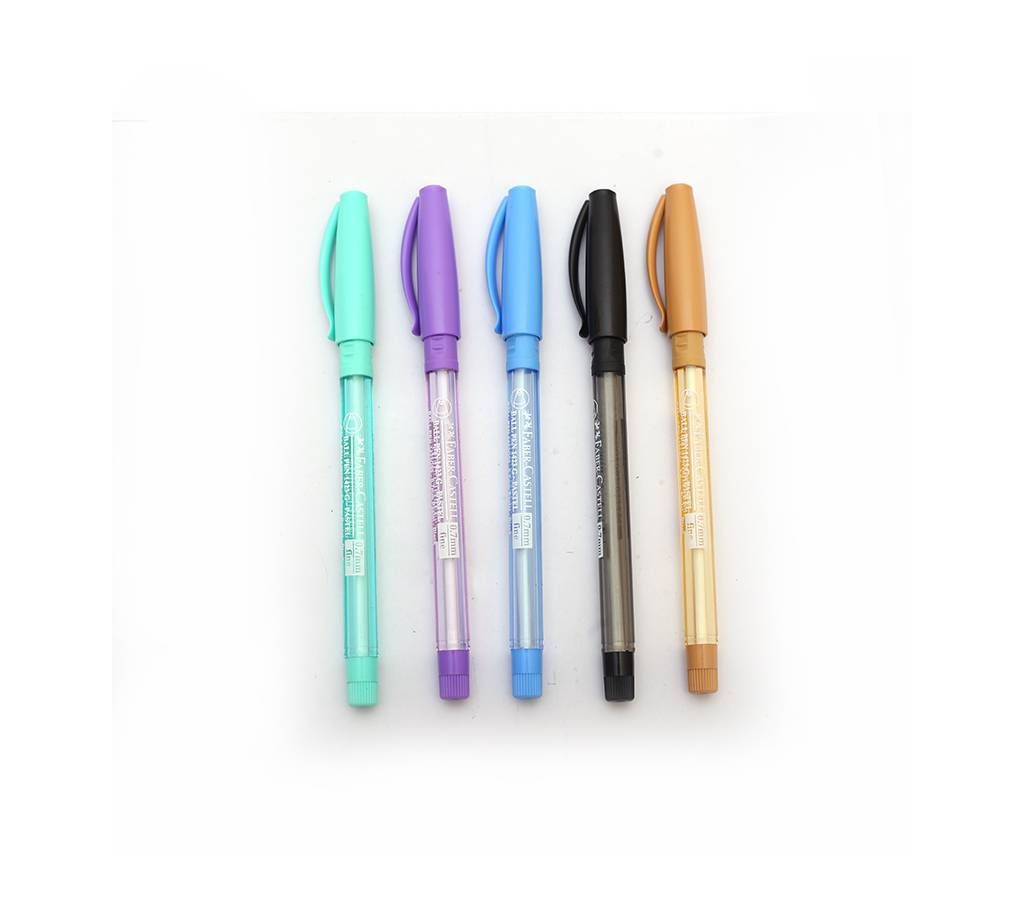 Faber Castell 1423 G-Pastel Ball Pen - 10pcs