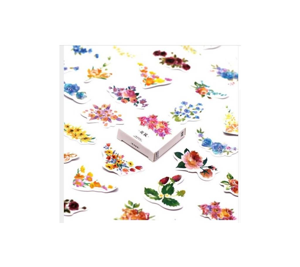 45Pcs set lovely notebook cute inflorescence pattern