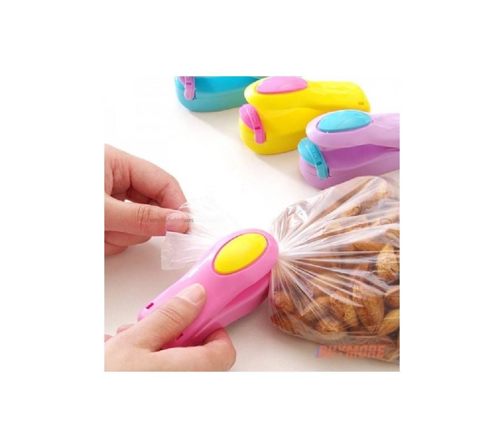 Portable Heat Sealer Plastic Bag Storage Packet Mini Sealing Machine Handy Sealers Easy Resealer for Food Snack Kitchen Gadgets