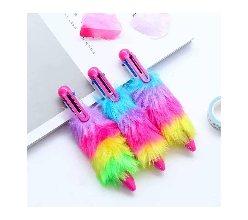 5 color writing pen 1pc
