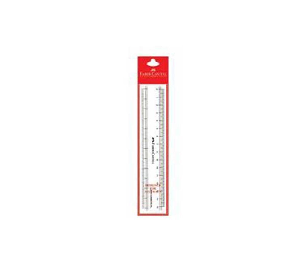 Faber Castell Scale 6 Inch - 10pcs