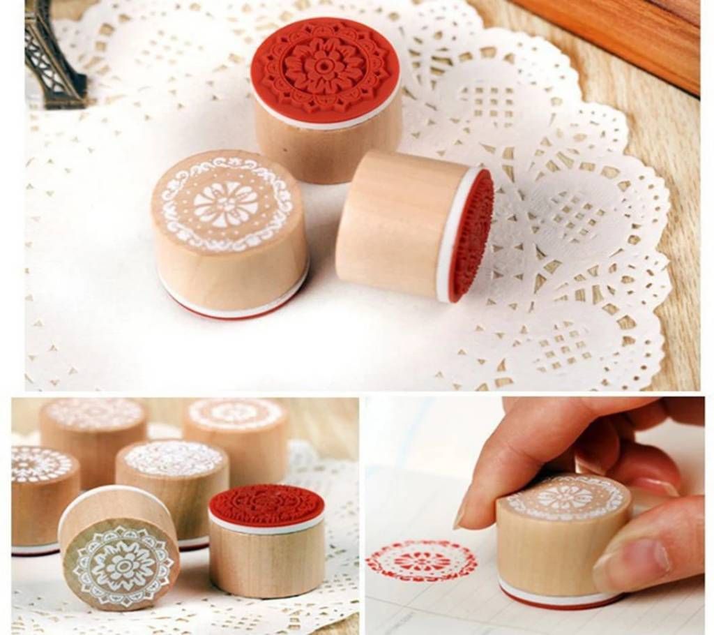 Wood Stamp Set